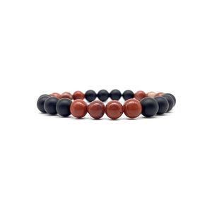 8mm Mars Matte Beaded Bracelet